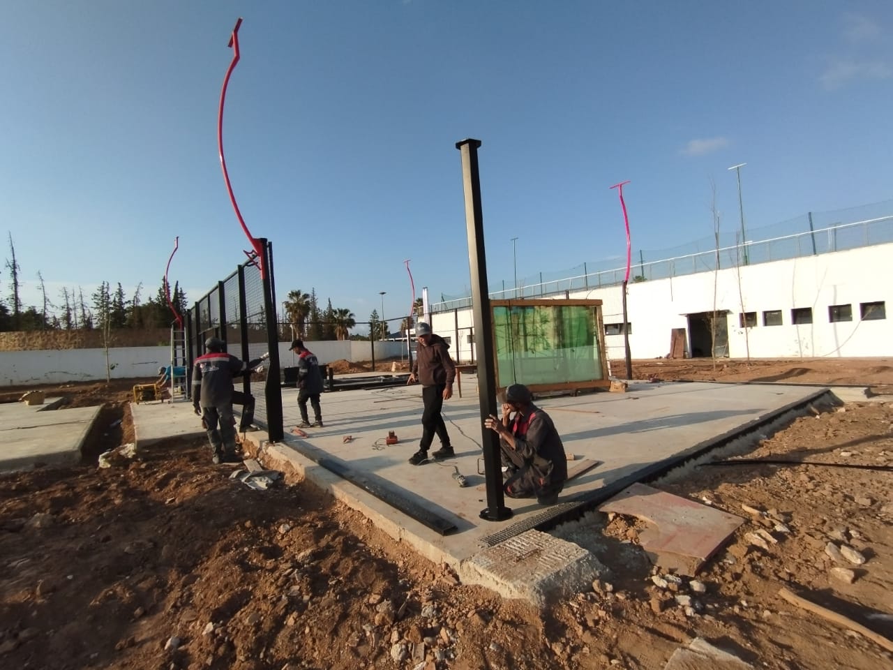 Private Outdoor Padel Court — Casablanca, Morocco